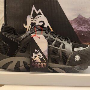 Rocky Trail blade Black Composite Toe Waterproof work shoes. NIB. Size: various